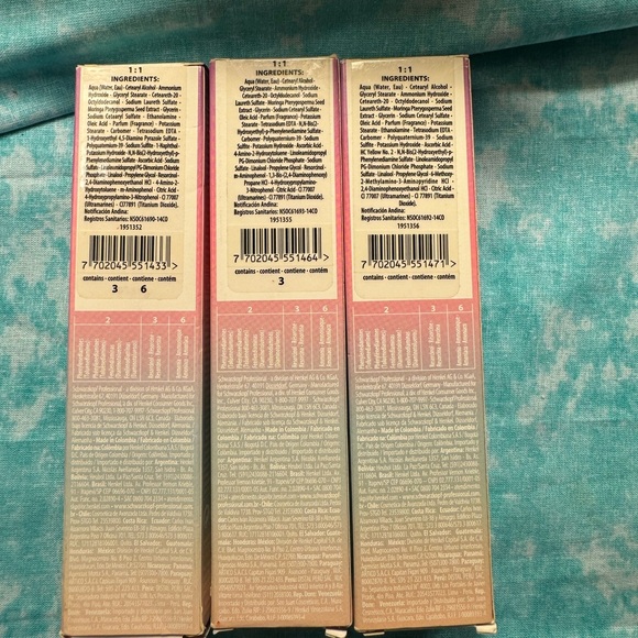 493-MT New Schwarzkopf Professional Igora Royal Pearlescence Hair Three Colors - Picture 6 of 7